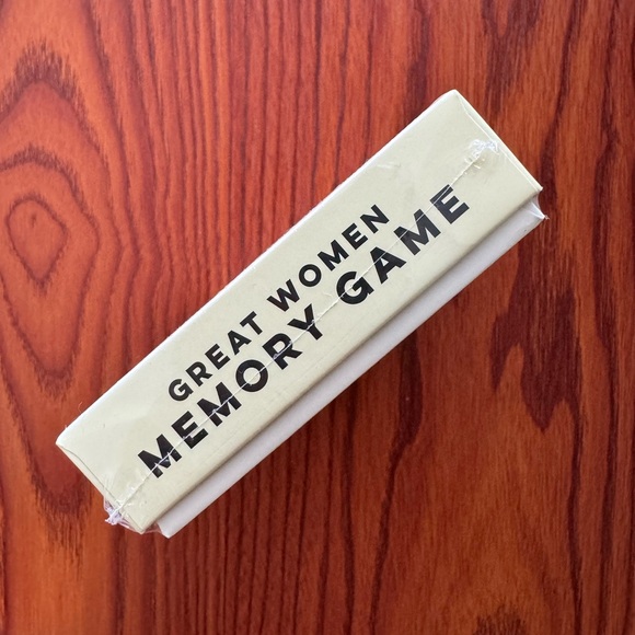 *SOLD* Kikkerland Great Women Memory Game - Picture 5 of 5